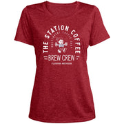 Woman's Brew Crew Station Attendant Shirt