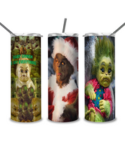 Baby Grinch is my Everything Stainless Metal Tumbler