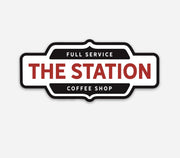 Station Coffee Logo Sticker